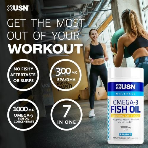 Usn Omega-3 Fish Oil 1000 Mg capsules Price in Bangladesh