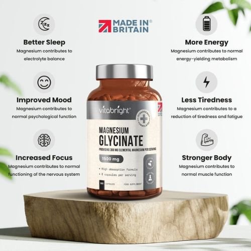 VitaBright Magnesium Glycinate 1500mg Capsule Price in Bangladesh 