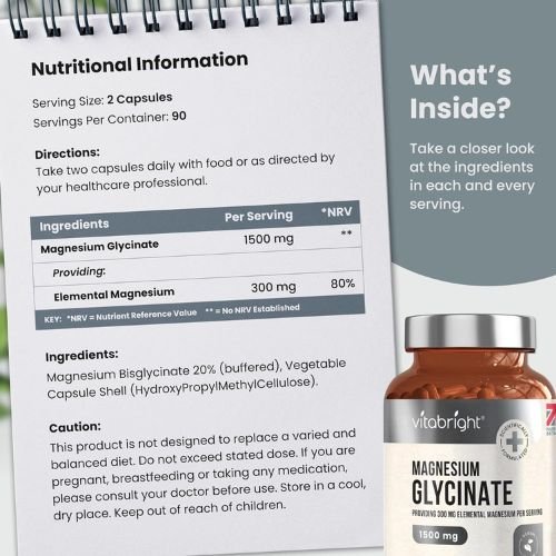 VitaBright Magnesium Glycinate capsule in Bangladesh 