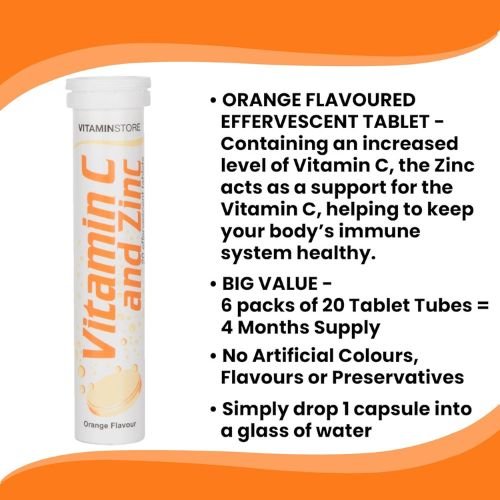 Vitamin Store vitamin C plus zinc tablets Price in Bd
