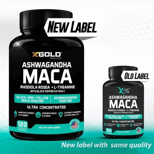 X Gold Health Ashwagandha and Maca Root In Bangladesh