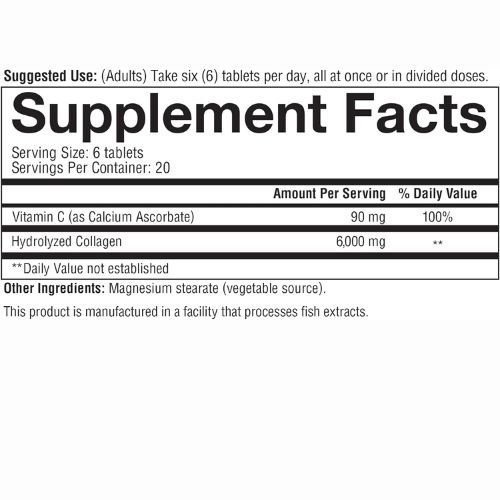 Youtheory Collagen 6000 mg 120 Tablet