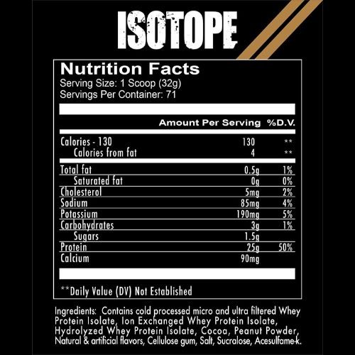 isotope 100 whey isolate 5 lbs