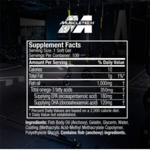 platinum fish oil nutrition facts