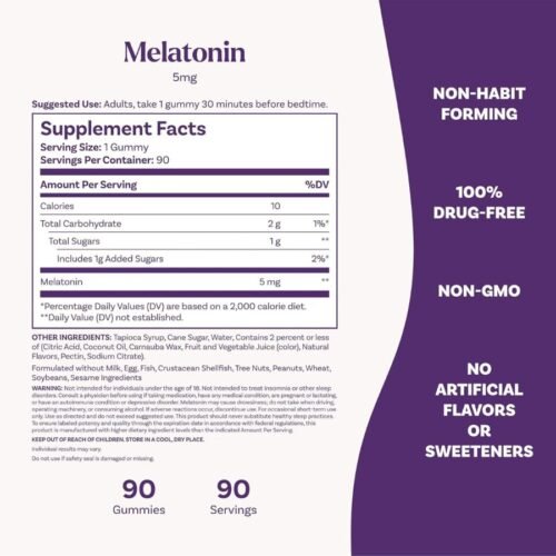 Natrol Melatonin Gummies 5 Mg Gummies Price in Bd