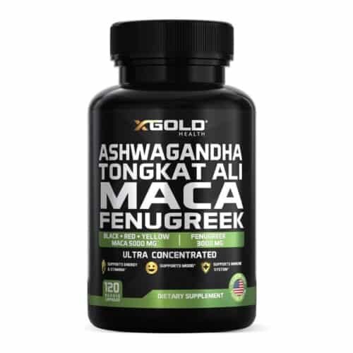 Ashwagandha 5000mg + Tongkat Ali 1000mg + Maca Root 5000m price in bd