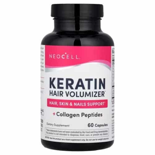 NeoCell, Keratin Hair Volumiser + Collagen Peptides,(60 Capsules) price in bd