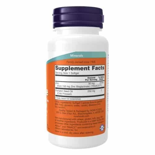 Now Supplements, Zinc Glycinate with 250 mg (120 Softgels) price in Bangladesh