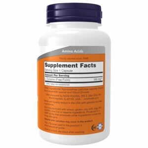 NOW Supplements, L-Tyrosine 500 mg(120 Capsules) price in Bangladesh