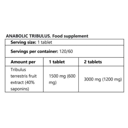 Kevin Levrone Anabolic Tribulus (120 Tablets) Price in Bangladesh