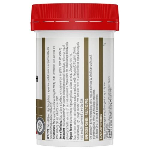 Swisse High Strength Maca (60 Tablets) Price in Dhaka