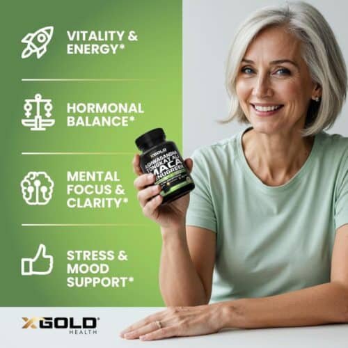 Ashwagandha 5000mg + Tongkat Ali 1000mg + Maca Root 5000m