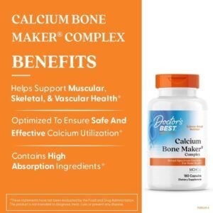 Doctors Best Calcium Bone Maker Complex(180 Capsules) price ion Bangladesh