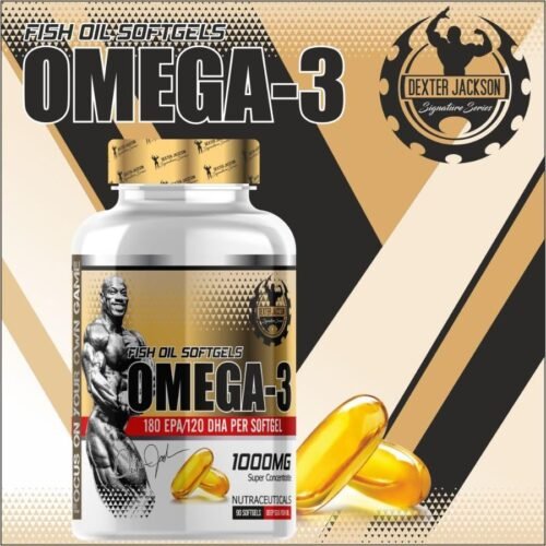 Dexter Jackson Fish Oil Softgels Omega-3 1000mg
