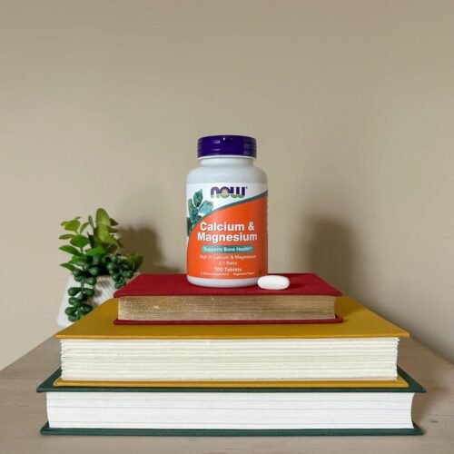 NOW Foods Supplements, Calcium & Magnesium 2:1 Ratio, High Potency, Supports Bone Health*(100 Tablets) Price in Dhaka