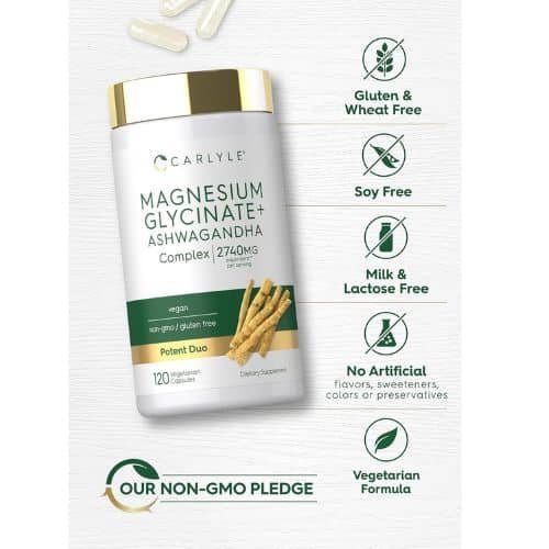 Carlyle Magnesium Glycinate Ashwagandha Capsules price in Bangladesh