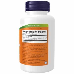 NOW Supplements, KSM-66 Ashwagandha®, Stress and Sleep Support,(90 Capsules) Price in Bangladesh