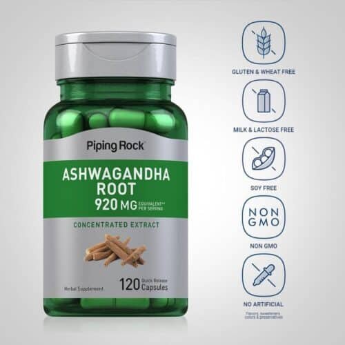Piping Rock Ashwagandha Supplement(120 Capsules) Price in Bangladesh