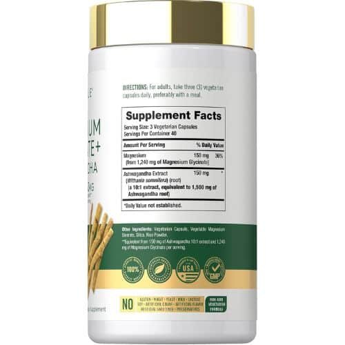 Carlyle Magnesium Glycinate Ashwagandha Capsules price in Bangladesh
