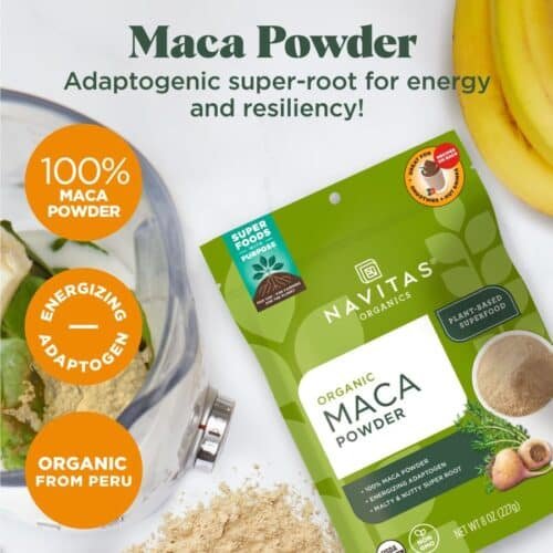 Navitas Organics Maca Powder – 100% Gelatinized Peruvian Maca for Smoothies(113g) price in Dhaka