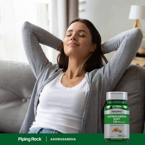 Piping Rock Ashwagandha Supplement(120 Capsules) Price in Dhaka