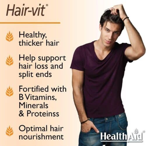 HealthAid Hair-Vit Strong Thick And Shiny Hair (30 Capsules) Price in Dhaka
