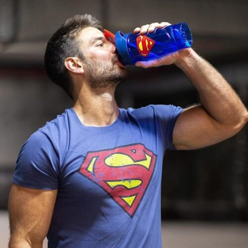 SmartShake Lite Justice League Superman Protein Shaker Bottle (600ml) price in Dhaka