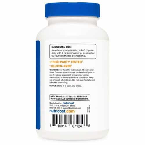 Nutricost L-Arginine L-Citrulline Complex 750mg (120 Capsules) Price in Bangladesh