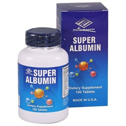 Nuhealth Super Albumin (100 Tablets) price in Bangladesh