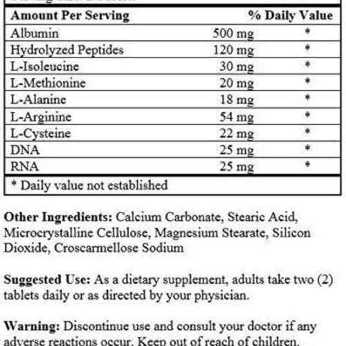 Nuhealth Super Albumin (100 Tablets) price in Dhaka