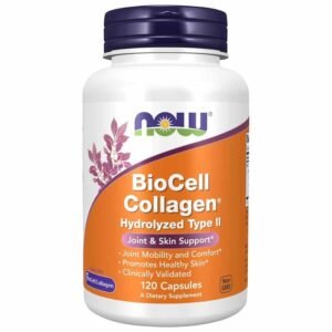 NOW Foods BioCell Collagen Hydrolysed Type II  120 Veg Capsules price in Bangladesh