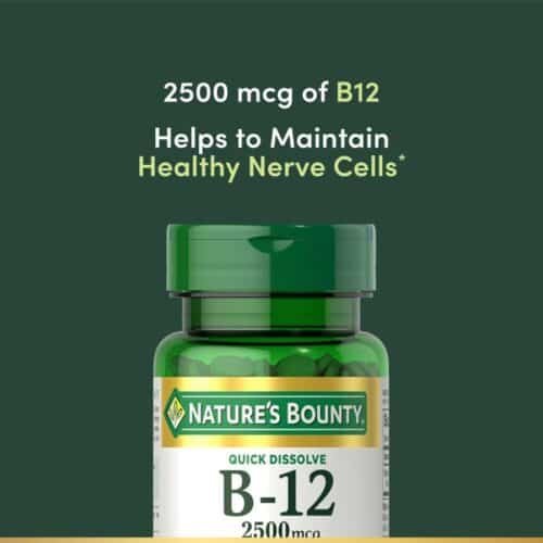 Nature's Bounty B-12 Natural Cherry 2,500 mcg 75 Tablets  price in Bangladesh