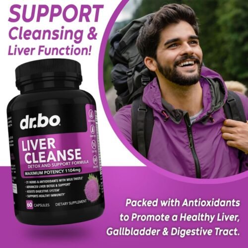 Dr.Bo Liver Cleanse Detox 60 Capsules price in Bangladesh