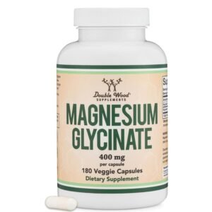 Double Wood Magnesium Glycinate 400mg Capsules in Bangladesh