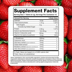 PLIX Glowy Skin 500mg 15 Effervescent Tablets price in Bangladesh