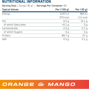 Applied Nutrition Beef-Xp Orange Mango 1.8Kg