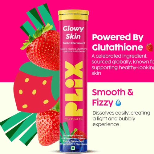 PLIX Glowy Skin 500mg 15 Effervescent Tablets price in Bangladesh