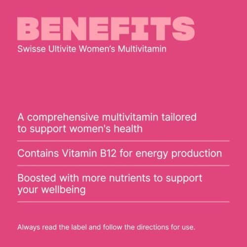 Swisse Ultivite Women's Multivitamin - (60 Tablets)