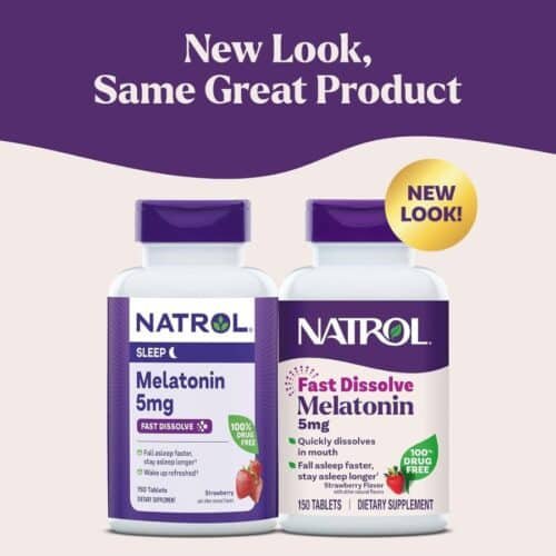 Natrol, Melatonin, Fast Dissolve, Strawberry, 5 mg,(150 Tablets) Price in Bangladesh