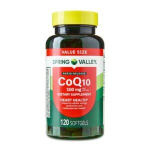 Spring Valley CoQ10 Softgels 100 mg 120 Count price in Bangladesh