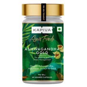 Kapiva Ashwagandha Gold Nagori Ashwagandha 60 Caps price in Bangladesh