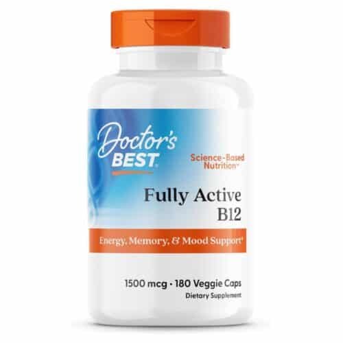 Doctor's Best Fully Active B12 1500 mcg 60 Veggie Caps price in Bangladesh