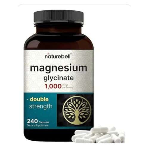 NatureBell Pure Magnesium Glycinate 1,000 mg, (240 Capsules) price in Bd