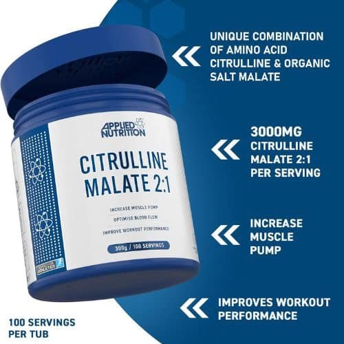 Applied Nutrition Citrulline Malate 2:1 |Nitric Oxide Booster Amino Acid (100 Serving) price in Dhaka