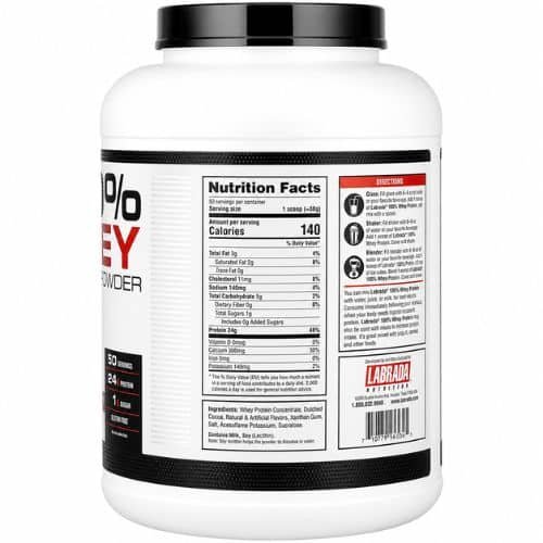Labrada Nutrition 100% Whey Protein Powder Chocolate(4.13 Lbs) price in Bangladesh