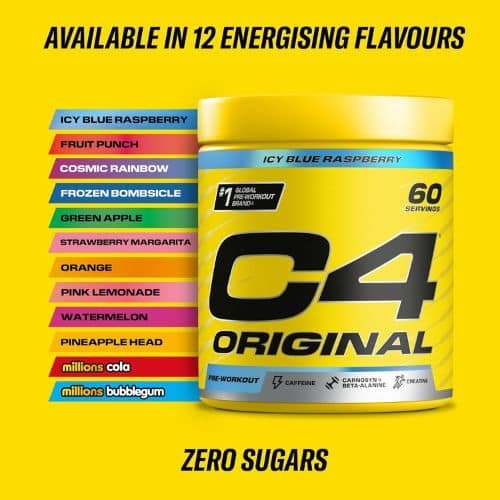 C4 Original Beta Alanine Sports Nutrition Bulk Pre Workout Powder (60 Servings) price in Bangladesh