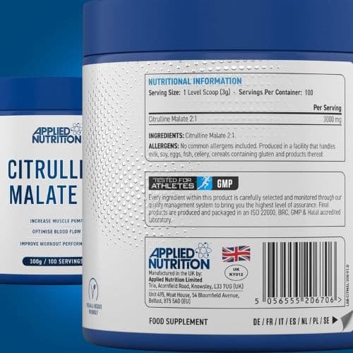 Applied Nutrition Citrulline Malate 2:1 |Nitric Oxide Booster Amino Acid (100 Serving) price in Bangladesh