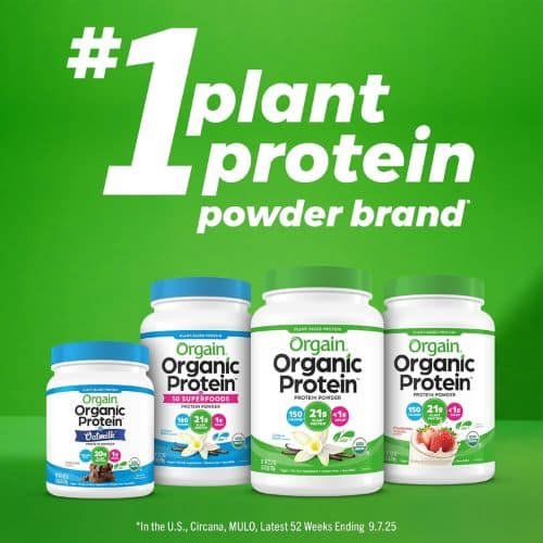 Orgain Organic Vegan 21g Protein Powder