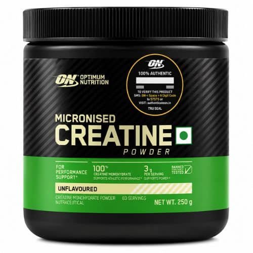 Optimum Nutrition (ON) Micronized Creatine Powder – 250 g (83 Servings) price in Bd