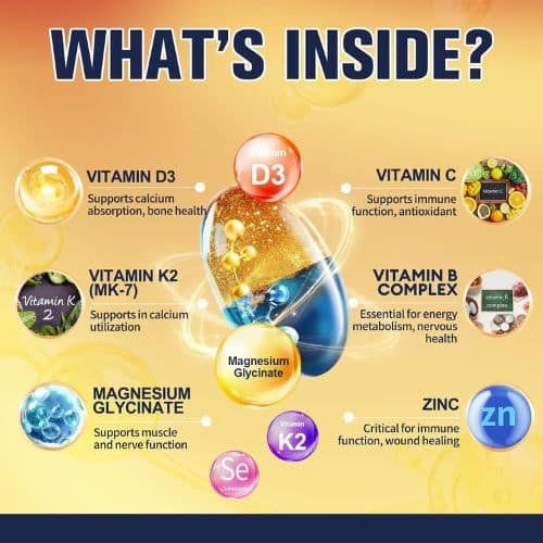 Totaria Health Magnesium Glycinate Supplement Glycerine & Taurine(120 Capsules) price in Dhaka